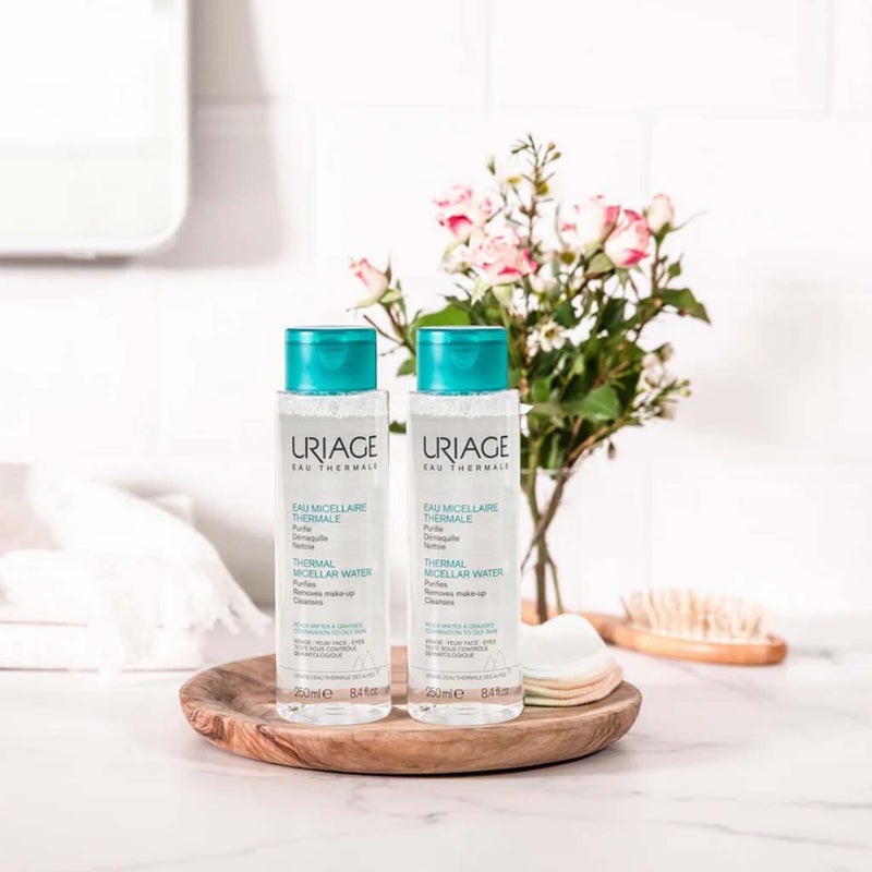 Uriage Thermal Micellar Water With Apple Extract For Combination To Oily Skin 250ml