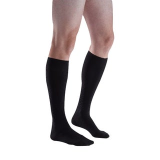 Thuasne Venoflex Fast Coton C2 Calf Compression Socks Men Size 2 Long Black