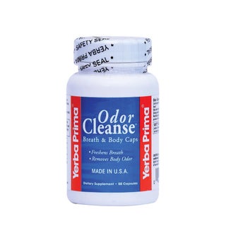 Yerba Prima Odor Cleanse Breath & Body Capsules 50's