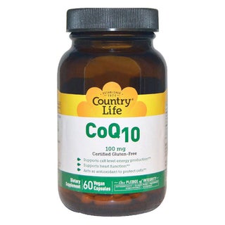 Country Life Antioxidant CoQ10 100 mg Vegan Capsules For Heart Health, Pack of 60's