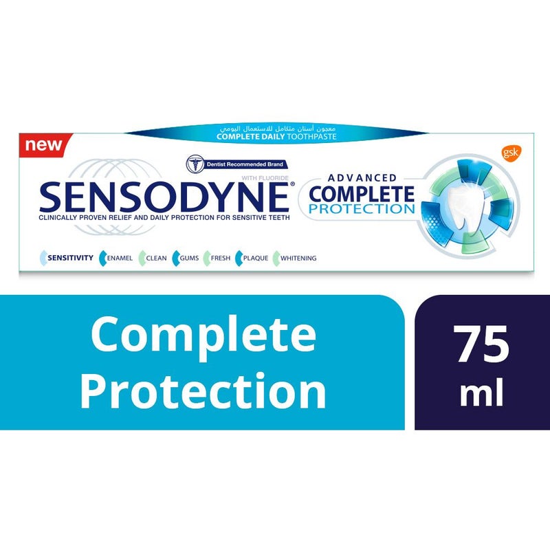 Sensodyne Advanced Complete Protection Toothpaste 75 mL