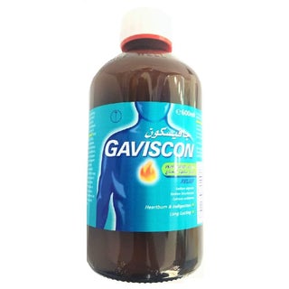 Gaviscon Liquid For Indigestion And Heartburn Peppermint Flavour 600ml