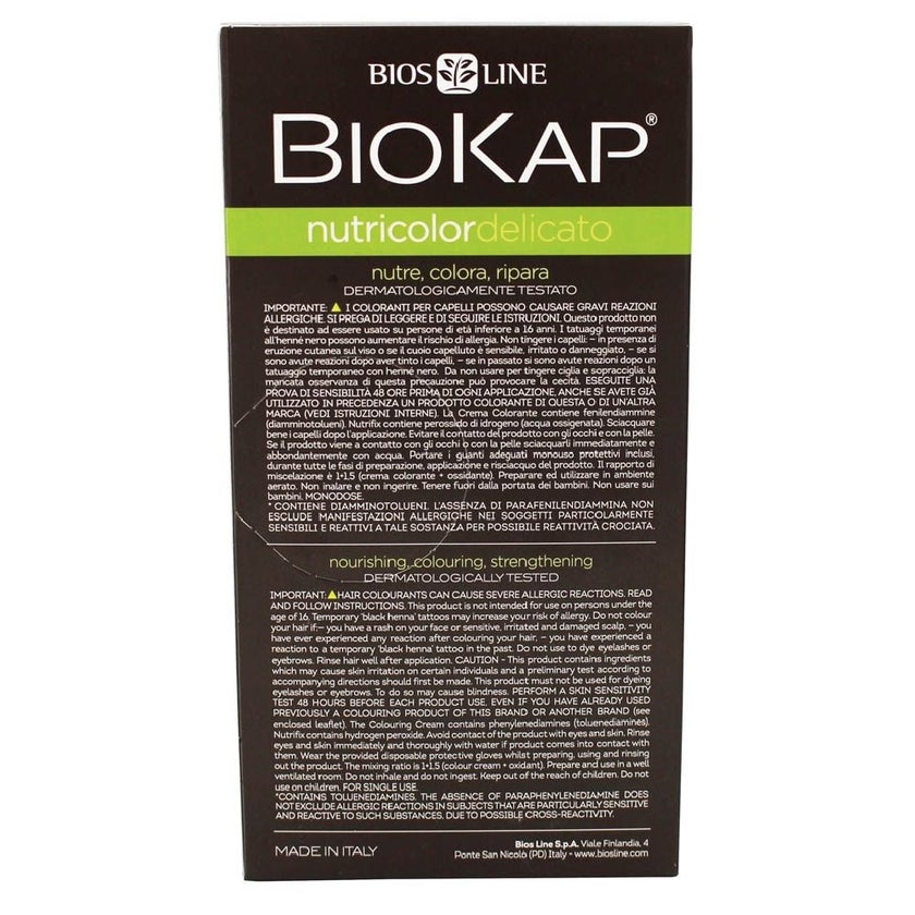 Biokap Nutricolor Delicato 5.05 Chestnut Light Brown 140ml