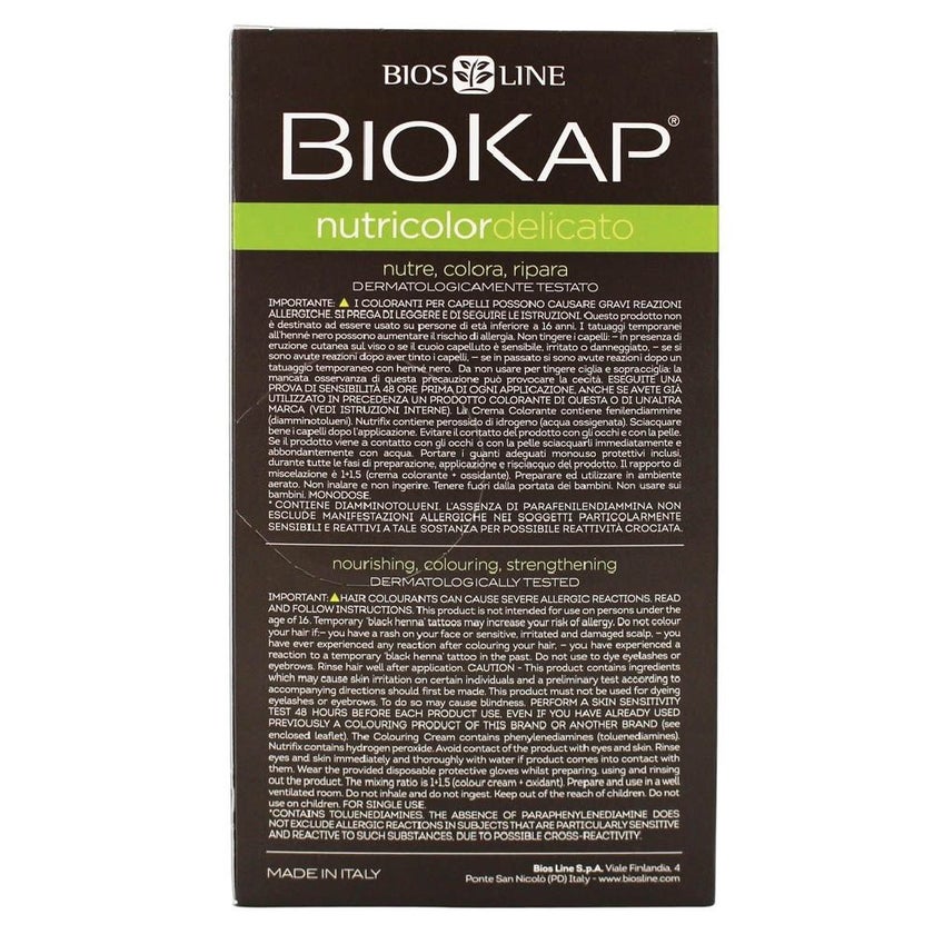 Biokap Nutricolor Delicato 4.0 Natural Brown 140ml