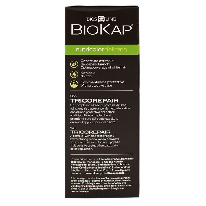 Biokap Nutricolor Delicato 1.0 Natural Black 140ml