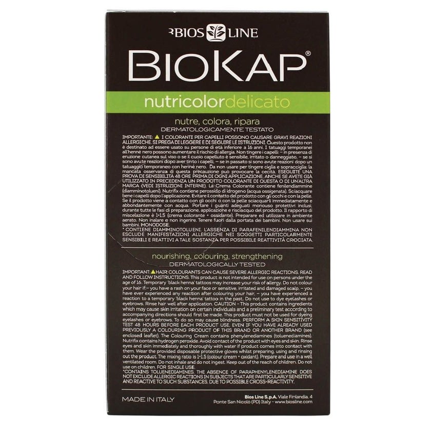 Biokap Nutricolor Delicato 2.9 Dark Chestnut Chocolate 140ml