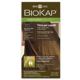 Biokap Nutricolor Delicato 7.0 Natural Medium Blond 140 mL
