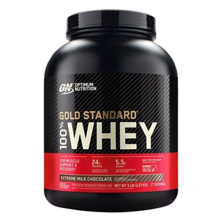 Optimum Nutrition Gold Standard 100% Whey Extreme Milk Chocolate Protein Powder 5lb
