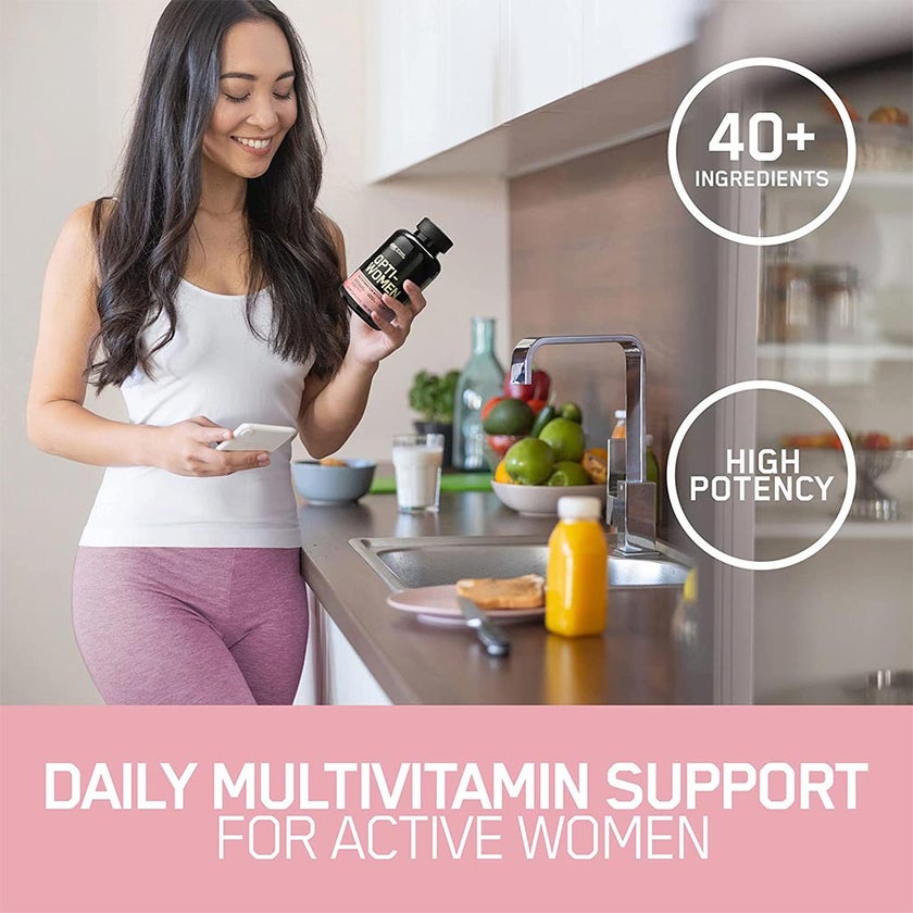 Optimum Nutrition Opti-Women Multivitamin Supplement For Active Women, Pack of 120's