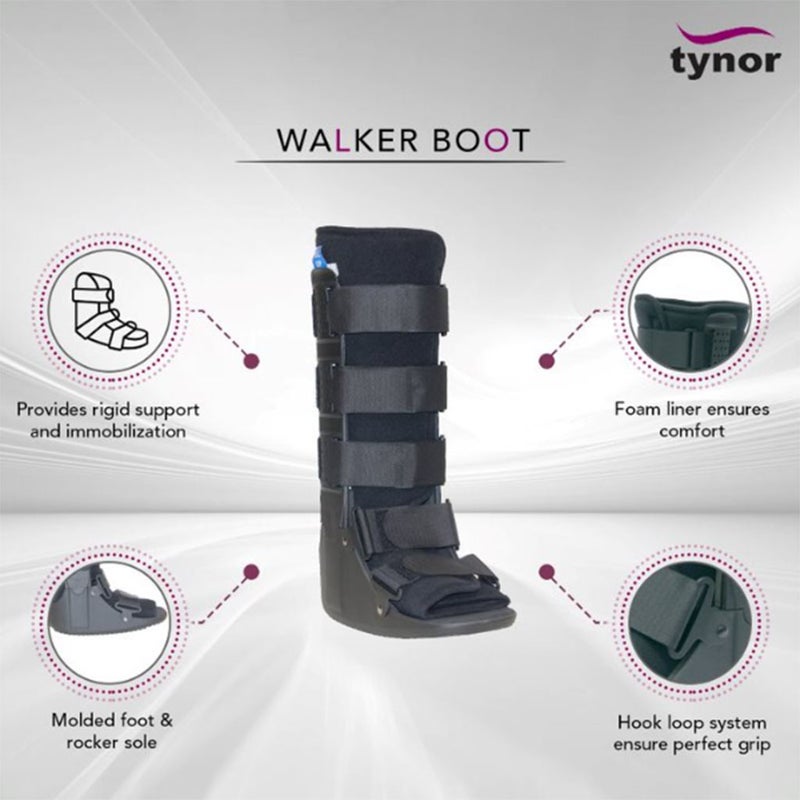 Tynor D32 Walker Boot XL For Ankle Immobilization & Support