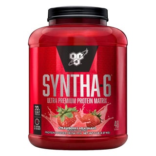 BSN Syntha 6 Ultra Premium Protein Powder 5lb - Strawberry