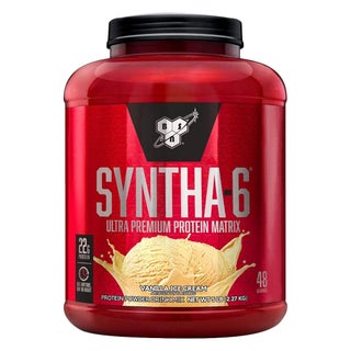 BSN Syntha 6 Ultra Premium Protein Powder 5lb -  Vanilla Ice Cream
