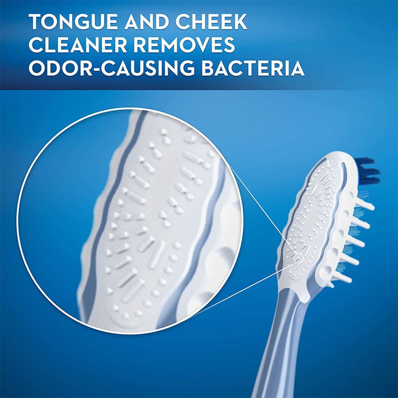 Oral-B Pro-Expert Cross Action 40 Medium Antibacterial Toothbrush, Pack of 1+1