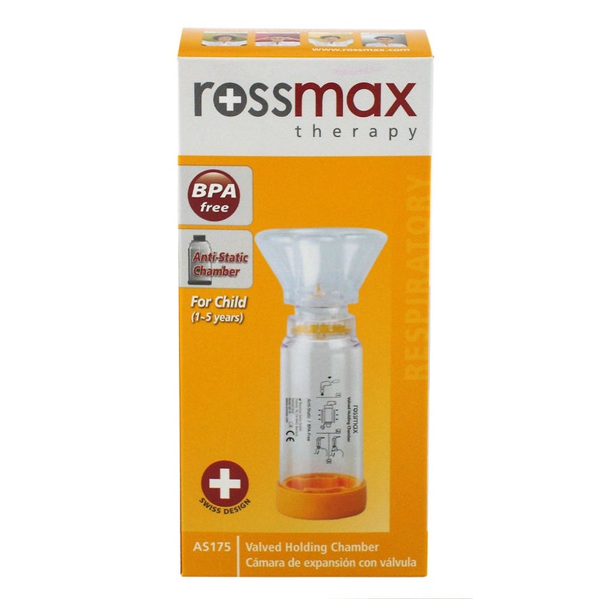 Rossmax AS175 Child Aero Spacer Mask With Valved Holding Chamber