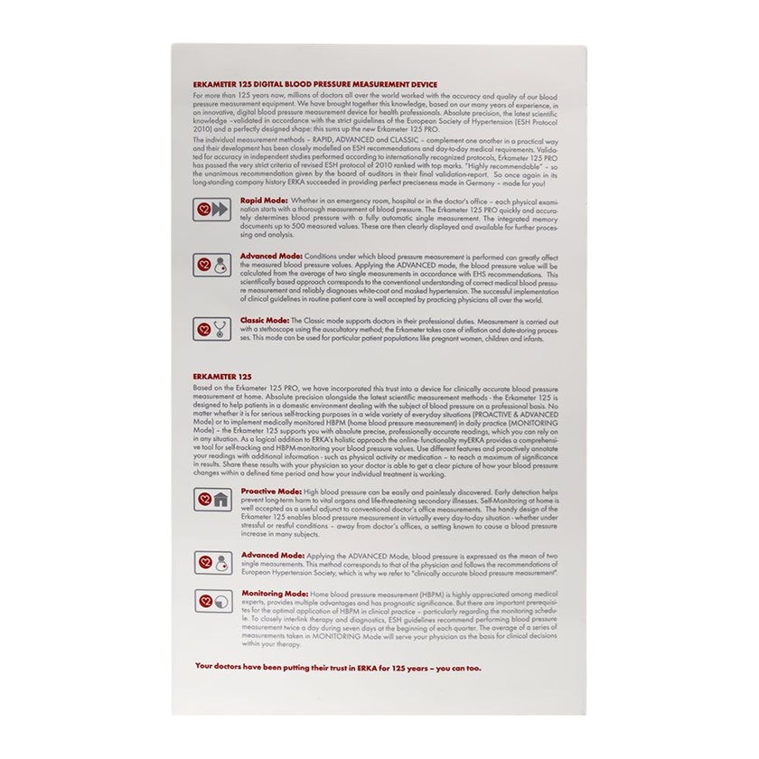 Erka Erkameter 125 Blood Pressure Monitor