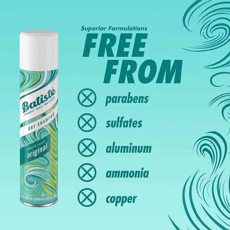 Batiste Dry Shampoo Original 200 mL