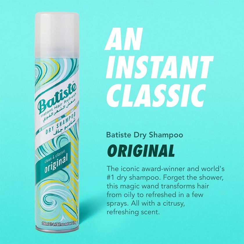 Batiste Dry Shampoo Original 200ml