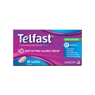 Telfast 180 mg Tablets 30's