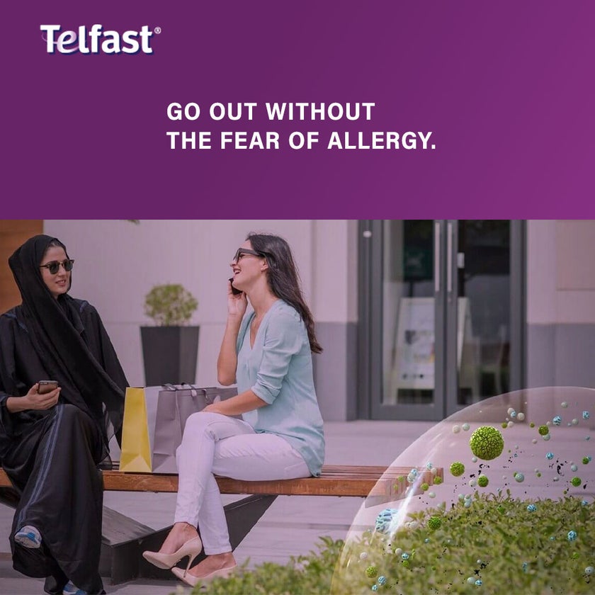 Telfast 180mg Tablets, Pack of 30's