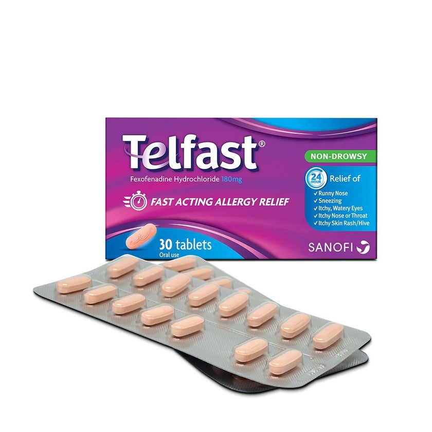 Telfast 180mg Tablets, Pack of 30's