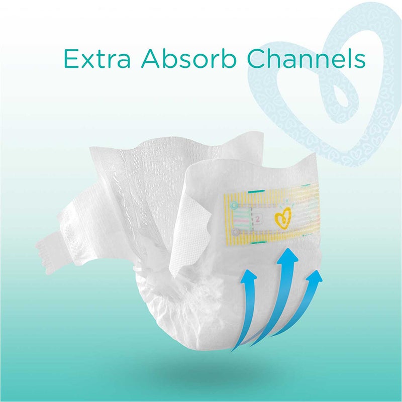 Pampers Premium Care Newborn Diapers, Size 2, 3-8Kg, Pack of 46's