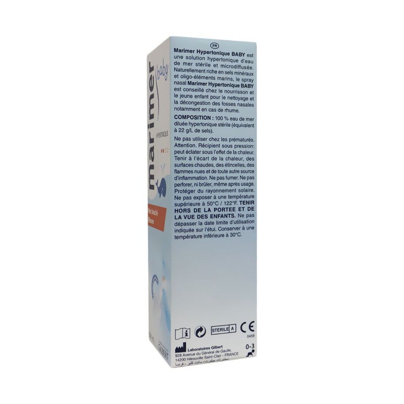 Gilbert Marimer Hypertonic Saline Baby Nasal Spray 100 mL