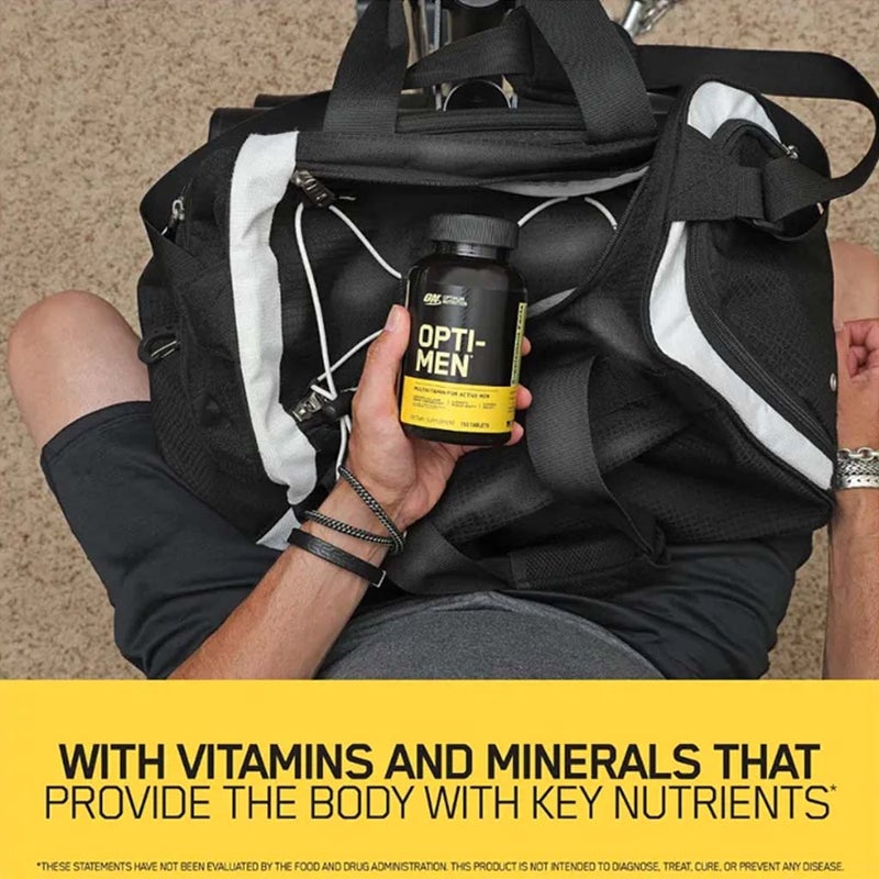 Optimum Nutrition Opti-Men Tablets, Pack of 150's