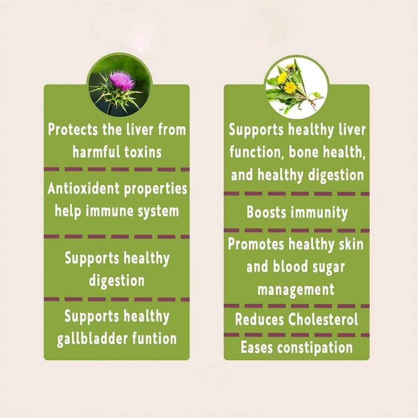 Nature's Answer Liver Support 1500mg Vegetarian Capsules With Silymarin, Pack of 90's