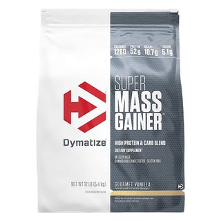 Dymatize Super Mass Gainer Powder, High Protein & Carb Blend, Vanilla 5.4kg