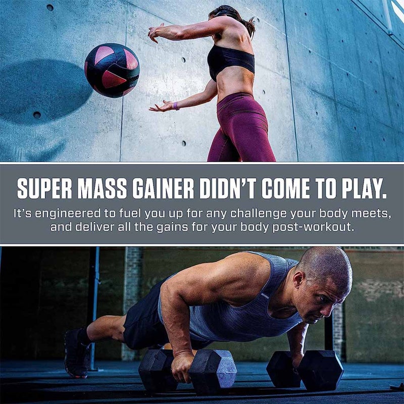 Dymatize Super Mass Gainer Powder, High Protein & Carb Blend, Vanilla 5.4kg