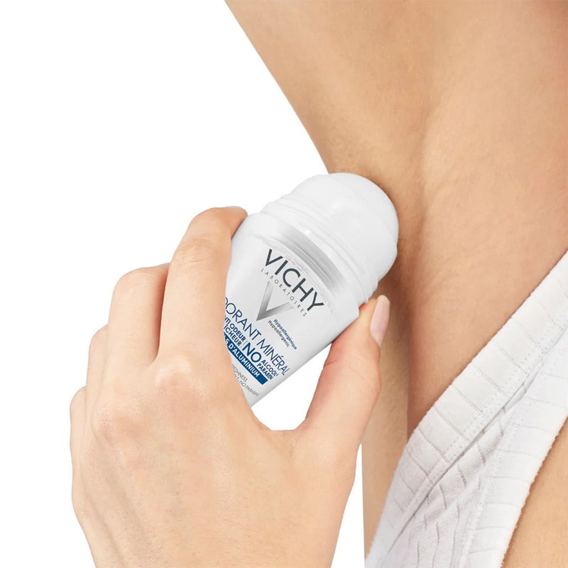 Vichy 48 Hours Anti-Odour Aluminum Free Mineral Deodorant Roll-On 50ml