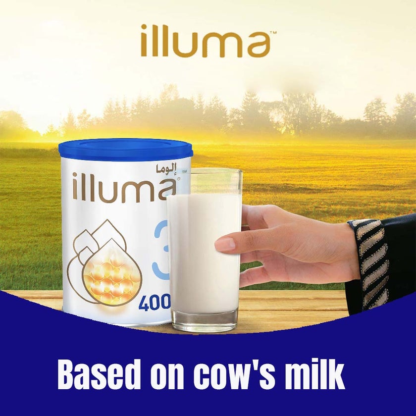 Illuma Stage 3 Toddlers Milk Formula For 1 To 3 Years 400g