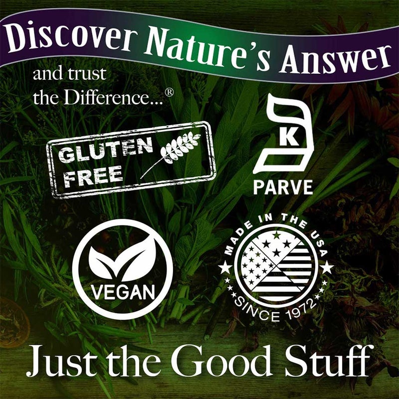 Nature's Answer Echinacea & Goldenseal 900mg Vegan Capsules For Immunity, Pack of 90's
