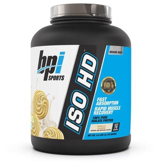 BPI Sports ISO HD Vanilla Cookie Powder 4.8 lbs