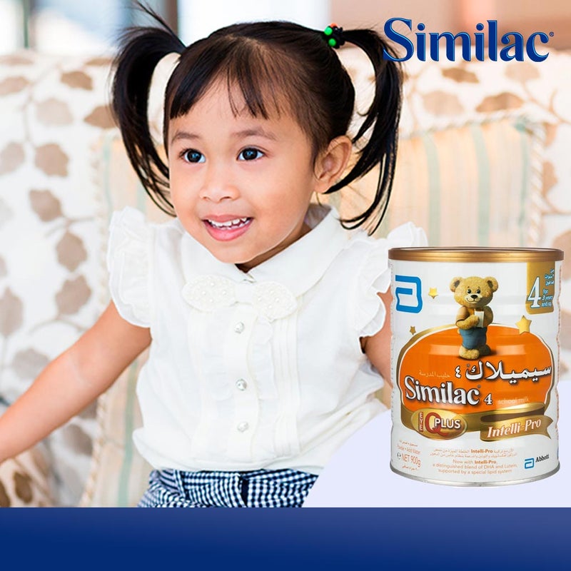 Similac IQ Plus Intelli Pro Stage 4 Growing Up Children's Milk Formula For 3+ Years 900g
