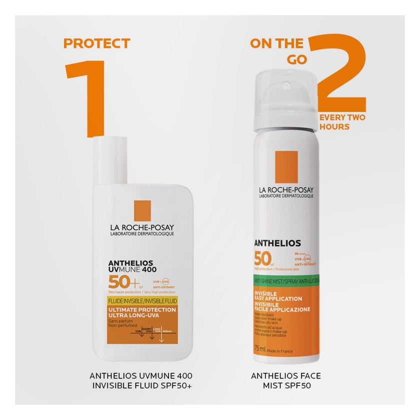 La Roche-Posay Anthelios SPF50 Anti-Shine Sunscreen Mist 75ml