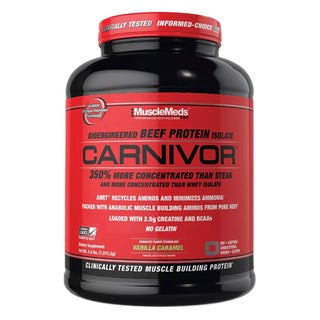 MuscleMeds® Carnivor Powder Vanilla Caramel 4 lb