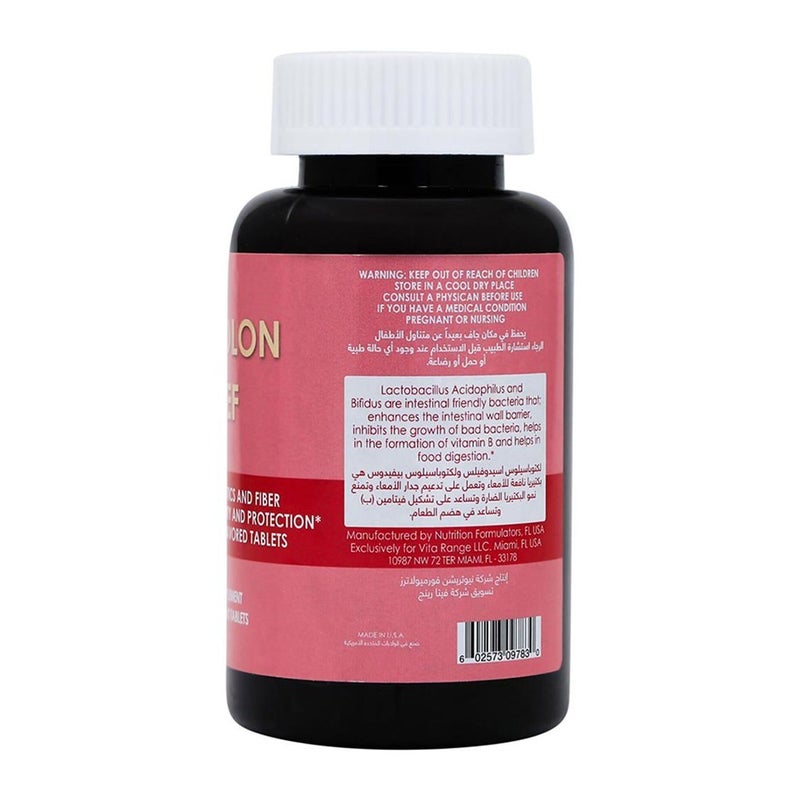 Vita Colon Relief Smooth Melt Tablets 60's