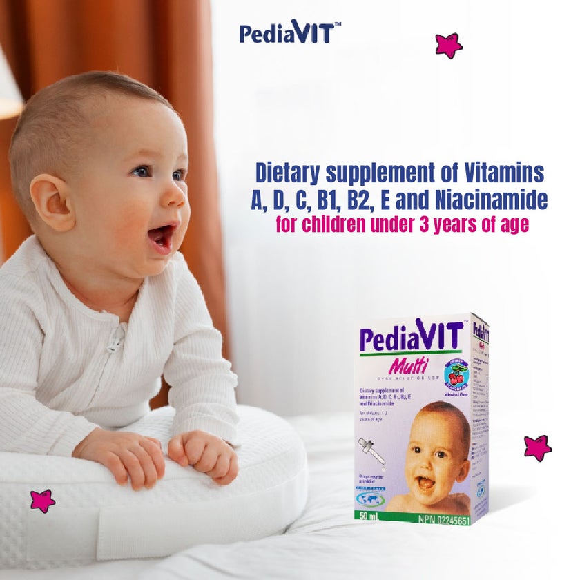 Pediavit Multi Vitamin Oral Solution 50ml