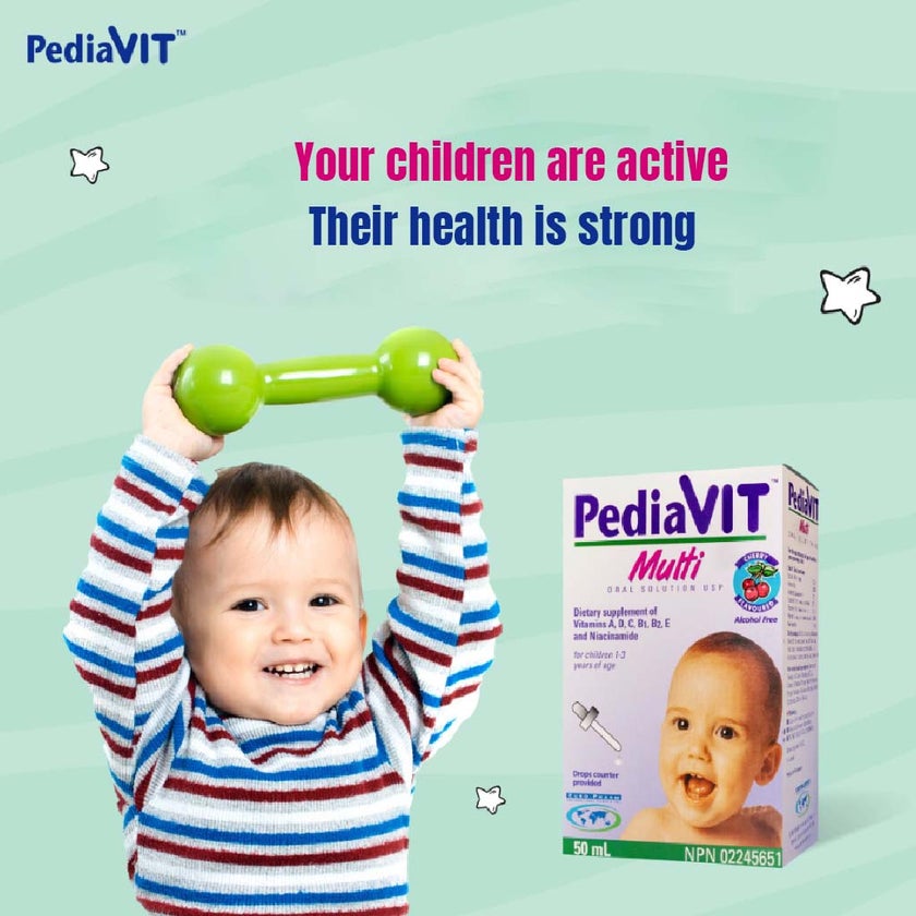 Pediavit Multi Vitamin Oral Solution 50ml