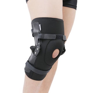 Olympa Airmesh Knee Brace Open Type Black Medium OES-712