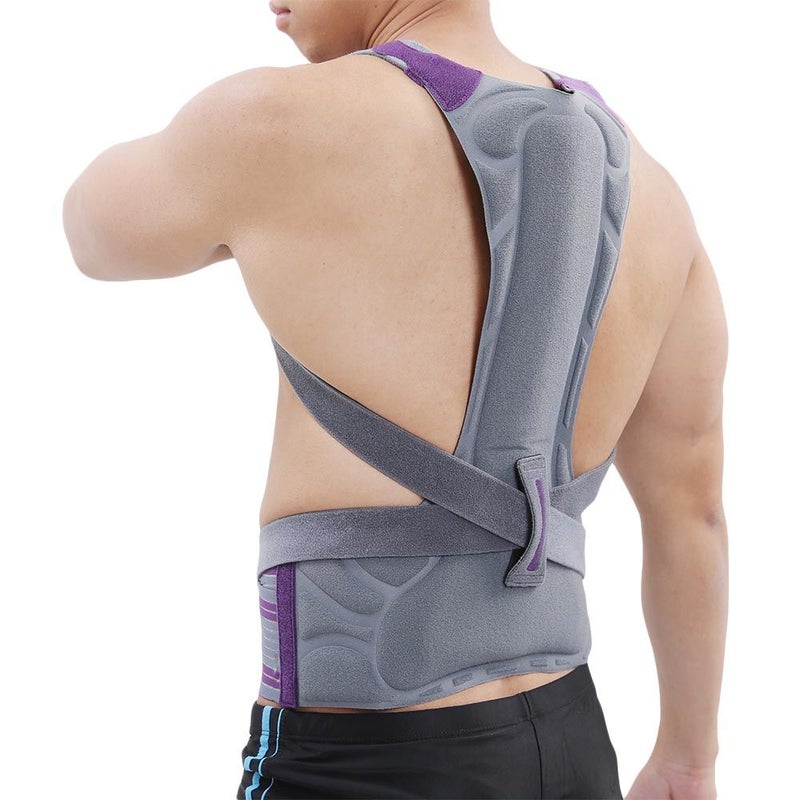 Olympa High Back Lumbar Support Grey Small/Medium OOH-111