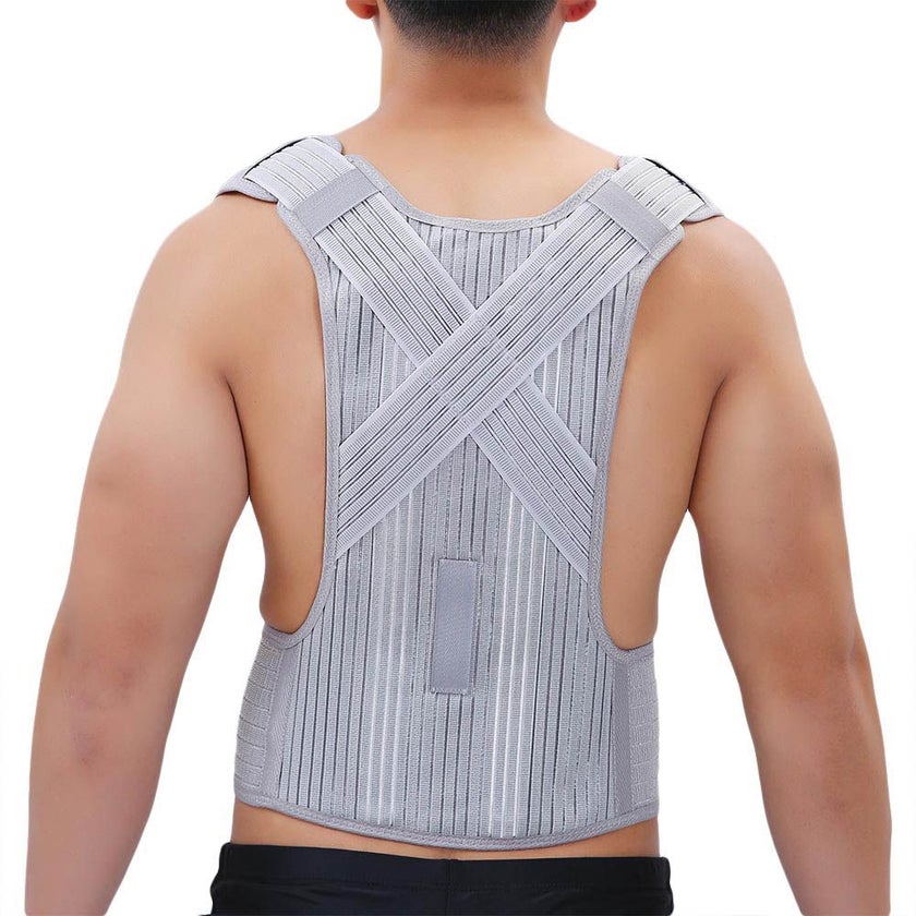Olympa Clavicle Brace Grey S/M