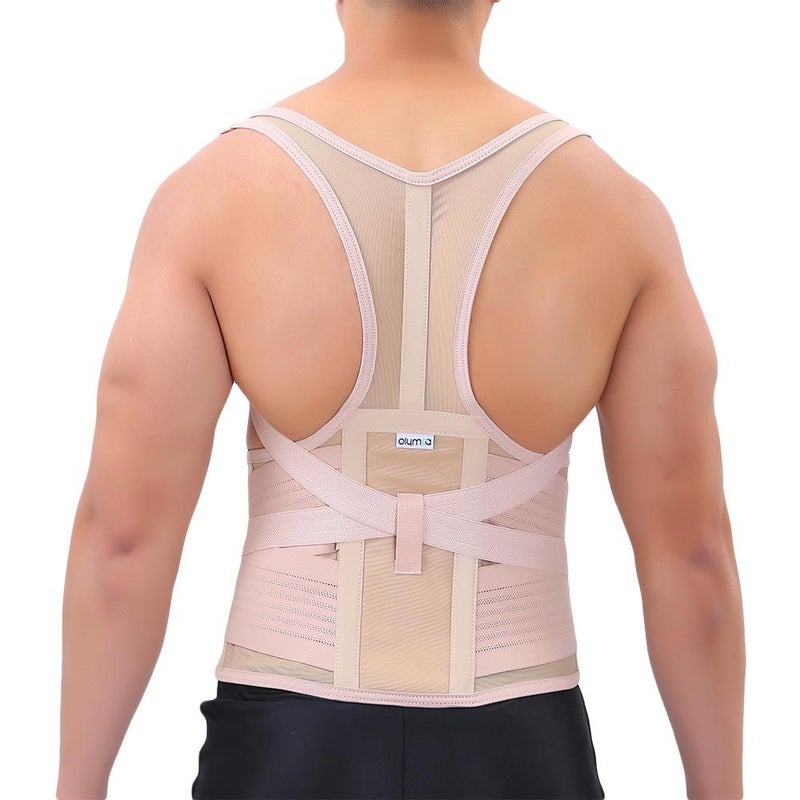 Olympa Shoulder Brace with 5 Stays Beige Medium OOH-114
