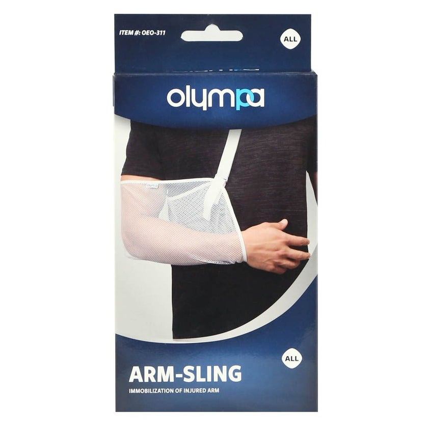 Olympa Arm Sling White One Size OEO-311