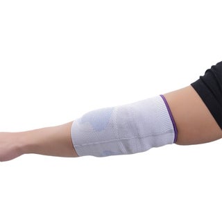 Olympa Snug Elbow Support with Gel Pad Cool Grey Large