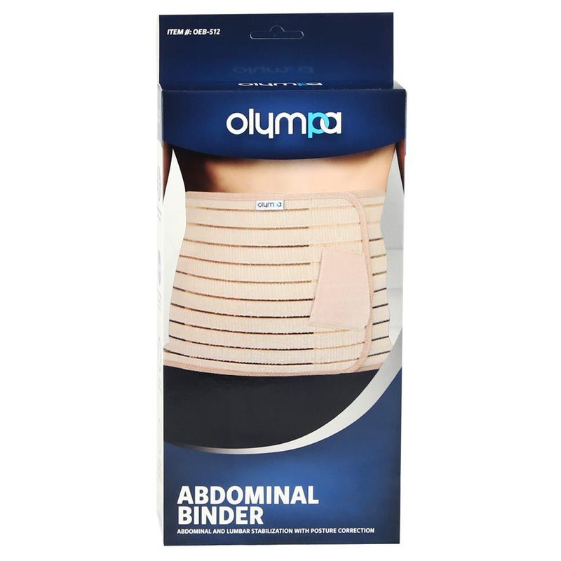 Olympa Abdominal Binder Beige Small/Medium OEB-512