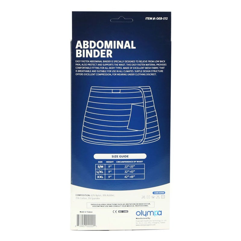 Olympa Abdominal Binder Beige Small/Medium OEB-512