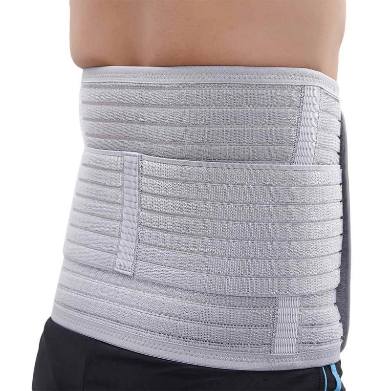 Olympa Dynamic Abdominal Binder Grey Large/Extra Large OWB-513