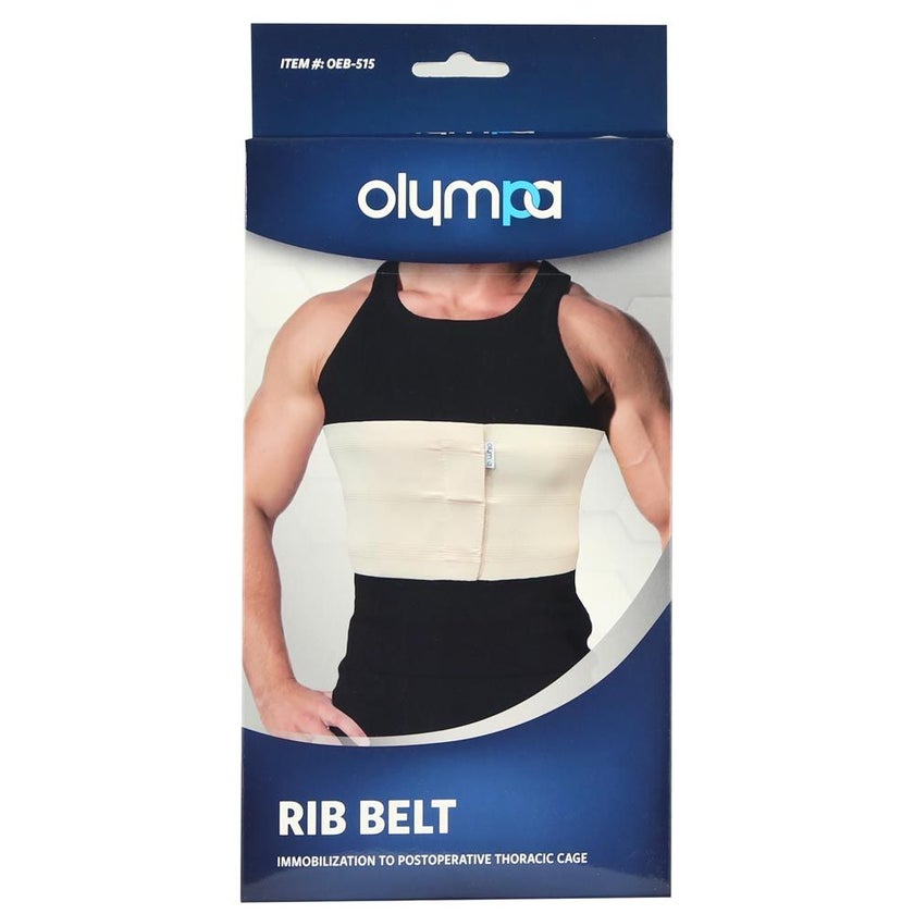 Olympa Rib Belt Beige Extra Extra Large OEB-515
